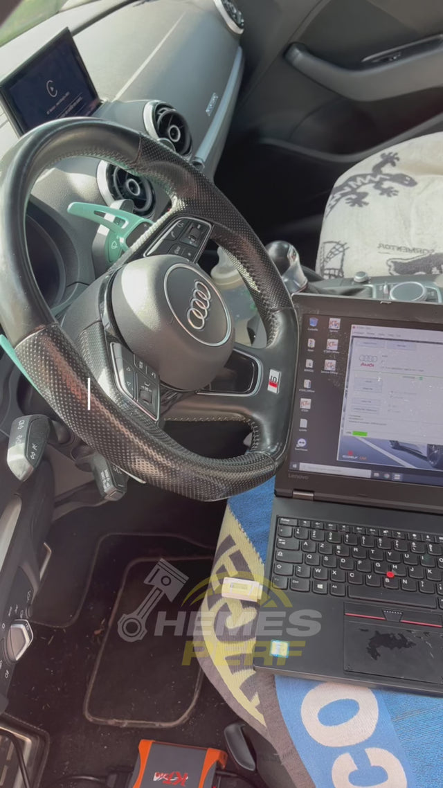 Lecture diagnostic Audi S3 avant reprogrammation